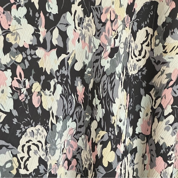 Vtg NWT Charter Club Y2K Silk Floral  Wrap Skirt Womens Sz 10 Office Corpcore - Picture 2 of 14